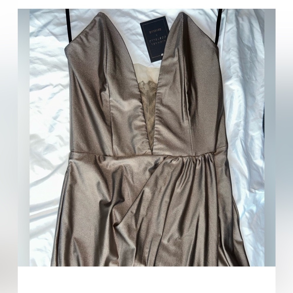 Jake Gown in Taupe
Michael Costello size Small NWT - Picture 3 of 6